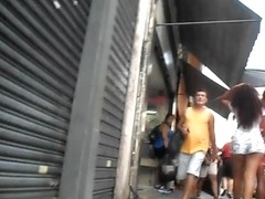 Street voyeur filmed a hot chick with nice bum