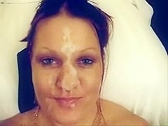 Tug Job And A Facial For The Wife
