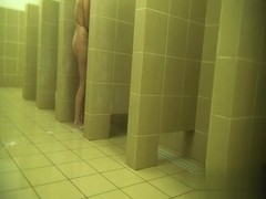 Hidden cameras in public pool showers 1012