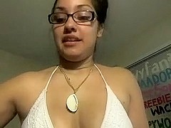 Playing with sex toys in webcam