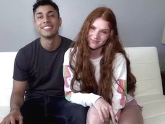 Red haired chick, Jane Rogers is having amazing sex with Victor Frank, once in a while