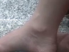 Candid Sexy Asians Feet and Legs at Airport