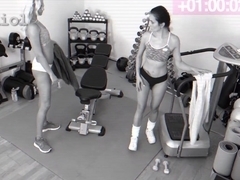 Valentina Bianco,Victoria Pure In Gym lesbian's crazy big cock fuck