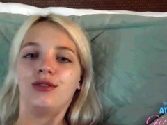 Kat is a sweet, blonde hitchhiker who likes having sex with strangers until she gets creampied