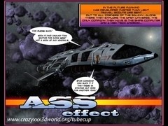 3D Comic: Ass Effect. Episode 1