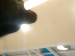 Upside-down upskirt video made with a spy camera
