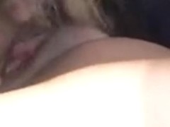 Lesbians eating pussy in the car
