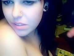 Cute teen sucked me on webcam