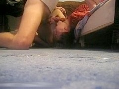 My girlfriend sucks me upside down