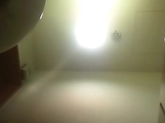 Some horny scenes caught on spy cam in public toilet