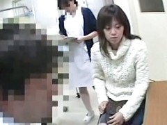 Asian pussies get voyeur medical exam at gynecologist