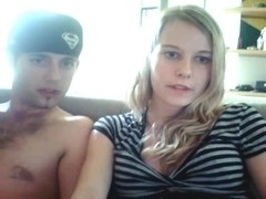 immature couple hot fuck session on cam