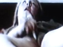 spycam blonde mom rubs clit with dildo and orgasm