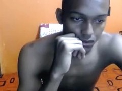 Exotic male in fabulous amateur, black homosexual porn scene