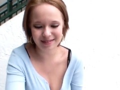 Cutie Ava Bailey Picked Up Off The Street For A Hot Blowjob