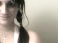 girl strips for webcam
