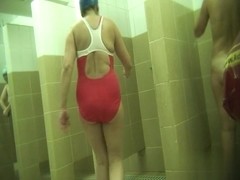 Hidden cameras in public pool showers 566