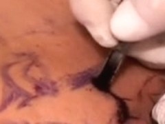 Alira Astro Pussy Tattoo part 1