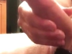 Urethral Toy Comes Out Dripping with Cum