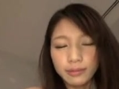 Skinny Japanese teen fucked by her lover