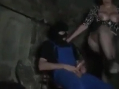 French Whore Fucked In a Cave