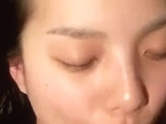Boyfriend fondle and fucks his korean girlfriend on bed