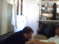 Str8 Guy Visits His Gay Neighbor For A Blowjob