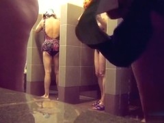 Hidden cameras in public pool showers 977