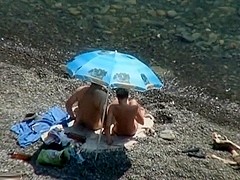 Voyeur clip of a couple having sex