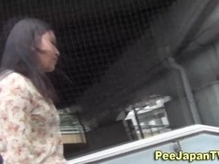 Hot asian babes ### in public