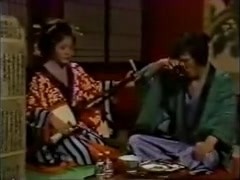 Free Japanese porn  shows a geisha fucking