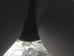 Real upskirt clip will surprise you with awesome butt