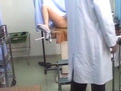 Incredible Japanese broad enjoys a perverted medical exam