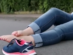 Sexy Feet in Sneakers