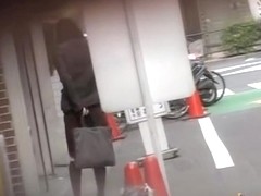 Business milf got skirt sharked while going home from work