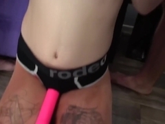 Goth Girlfriend Makes You Her Sissy While She Gets Anal Fucked