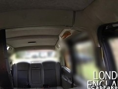 British babe gets tight ass banged in fake taxi