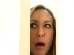 Brandi catches stepdaughter Casi fucking