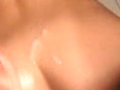 Hardcore penetration of young gal helped to cum cover her ass