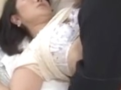 Nasty Asian mature babes getting hardcore fucked