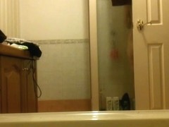 My gf in shower