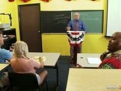 Big Tits at School: Fucking To America