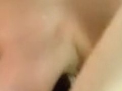 Slutwife double jizzed by hubby and bbc