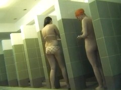 Hot Russian Shower Room Voyeur Video  49