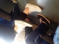 Candid converse and vans