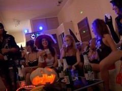 Ally & Amelia & Ariana & Demi & Malika & Olive & Olympia & Yani in hot video of young college porn.