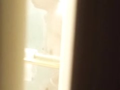 amateur wife hotel shower spy
