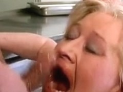 fat granny fuck and oral-sex with food
