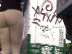 hot tight candid ass in motion