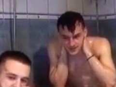 2 Romanian Cousins Have Fun And Have Hot Shower On Cam